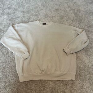 Vintage Soffe Crewneck Sweatshirt Men XXL Tan Heavy Cotton Blank USA 90s